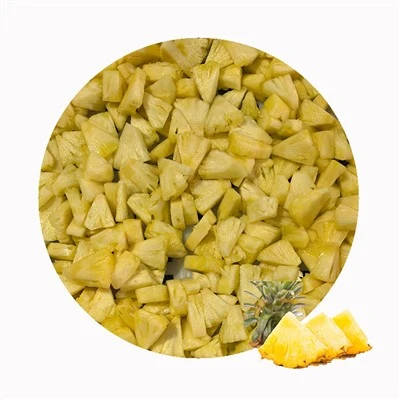 Fryst ananaspris per ton