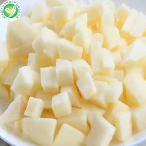 Frysta tärnade äpplen till salu