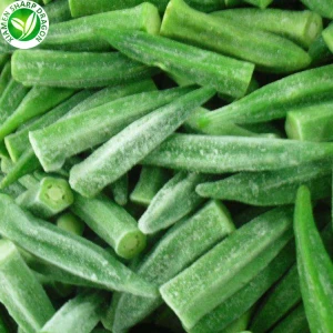 Frysa okra till soppa