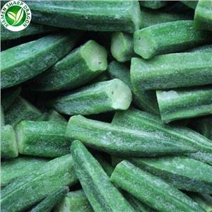 Högkvalitativ fryst okra